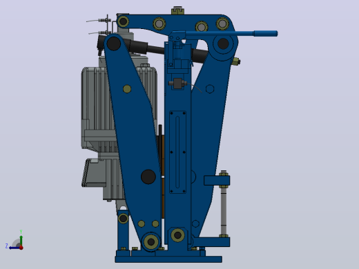 YP41系列电力液压盘式制动器YP41-4500-1250×30-ⅡB-CL.RL.WL.HL右视缩略图