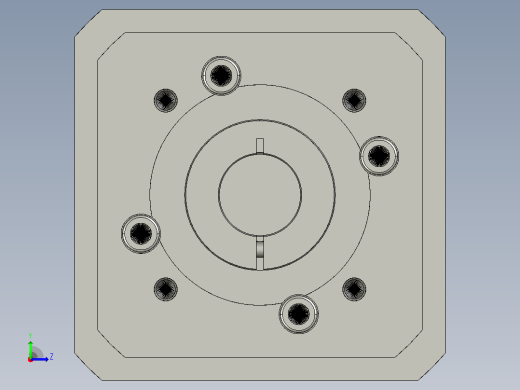间隙减速器gearbox_gbx160008k_gbk_160_100_3_f左视缩略图
