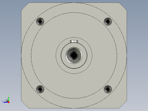 间隙减速器gearbox_gbx160008k_gbk_160_100_3_f右视缩略图