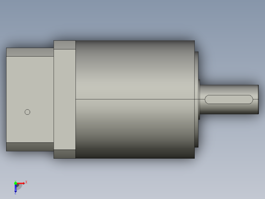 间隙减速器gearbox_gbx160008k_gbk_160_100_3_f俯视缩略图