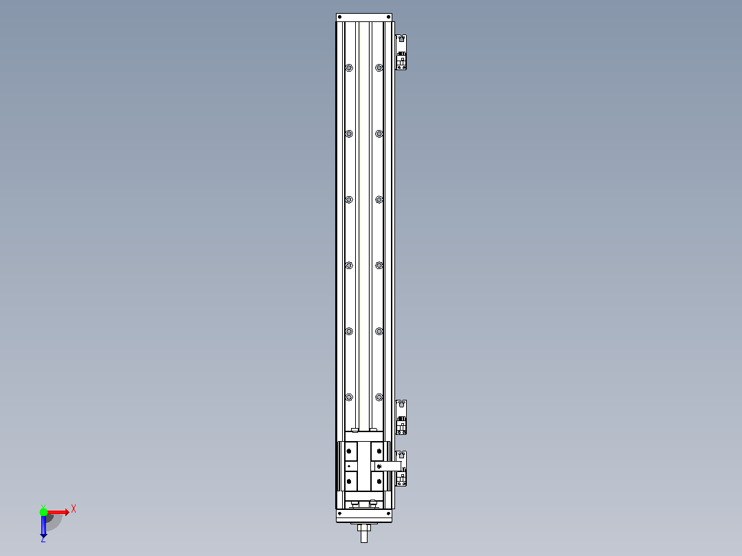 钢基模组TPA-KSR-8610C-740A1-M-H0S2俯视图
