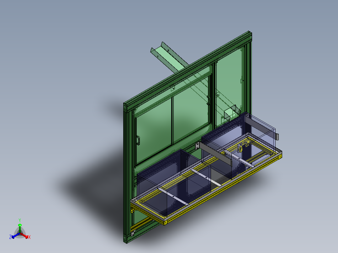 托盘就位确认工序