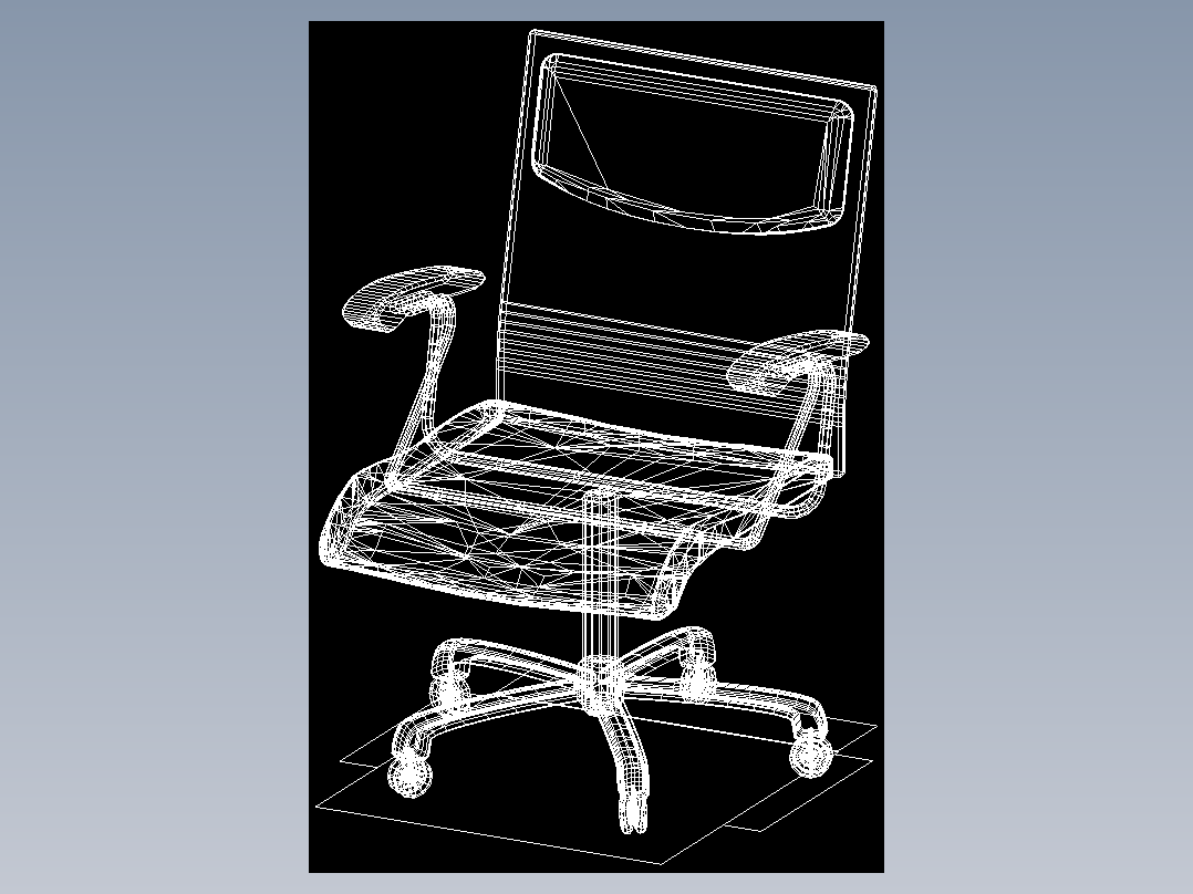 室内家具和灯具等的模型十四-K-C32