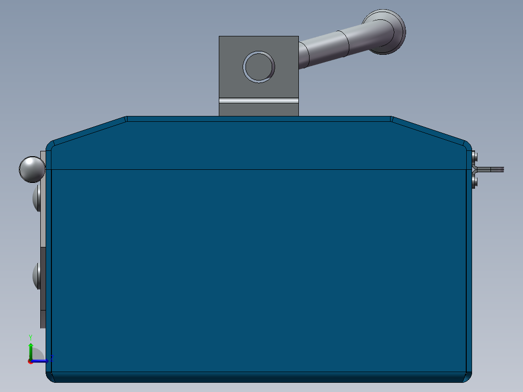 solidworks 钣金工具箱2017左视图