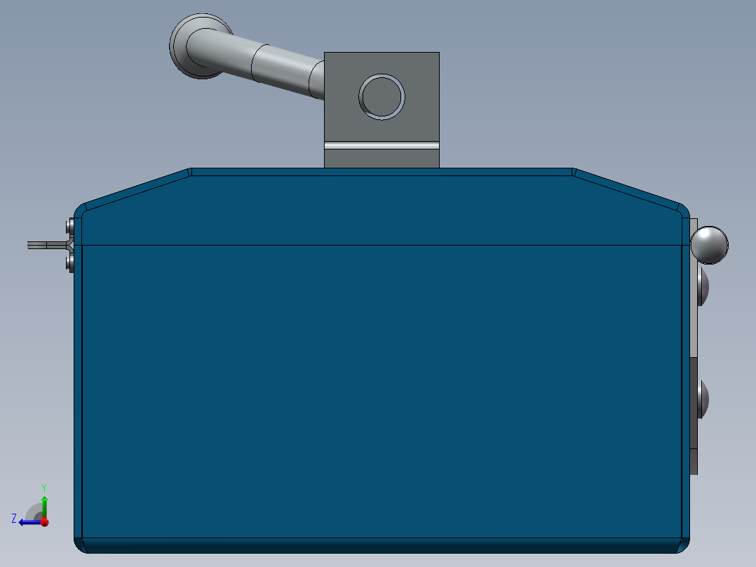 solidworks 钣金工具箱2017右视图