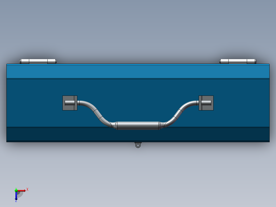solidworks 钣金工具箱2017俯视图