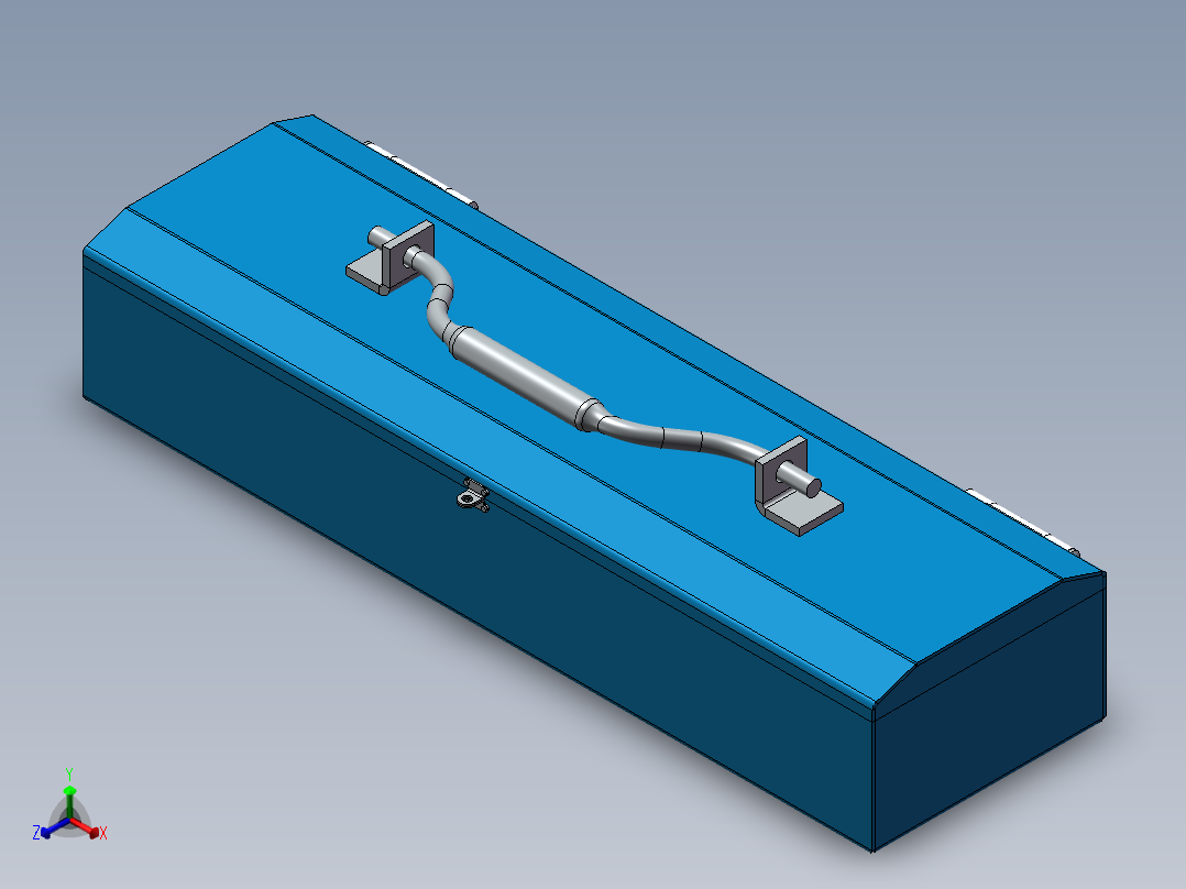 solidworks 钣金工具箱2017正等轴测图