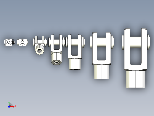 尼龙挂钩（M5-M20）前视缩略图