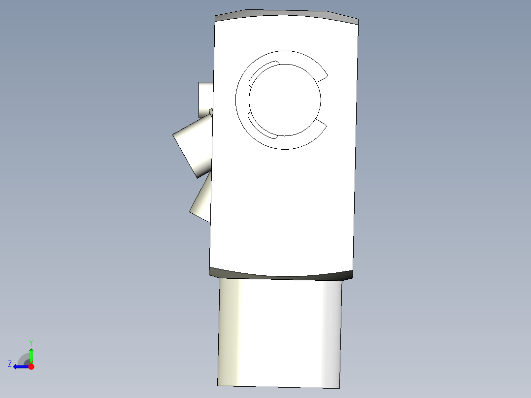 尼龙挂钩（M5-M20）右视图