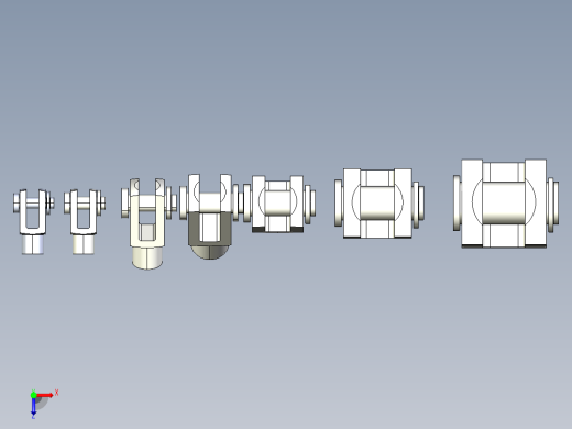 尼龙挂钩（M5-M20）俯视缩略图