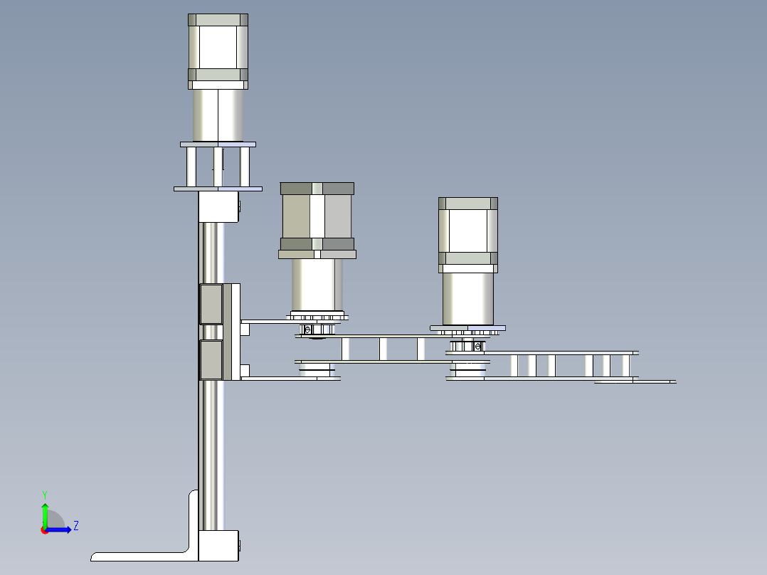 桌面机械臂--igs左视图