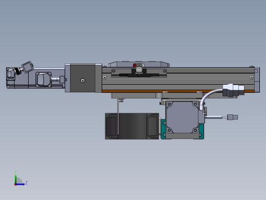 内嵌直交机械手XYG系列XYG320-F1左视缩略图