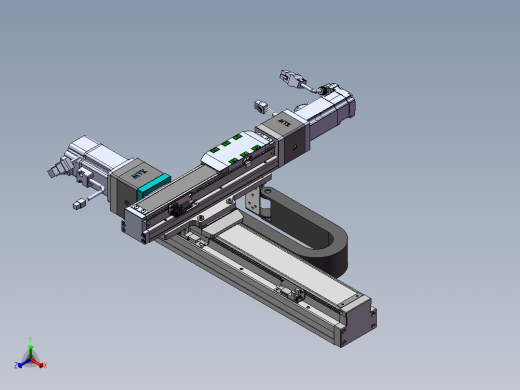 内嵌直交机械手XYG系列XYG320-F1正等轴测缩略图