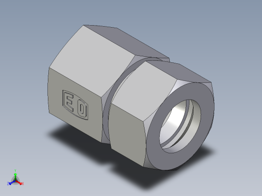 卡套式工业通用硬管接头EO_Swivel_connector_GAI22ZLRCF