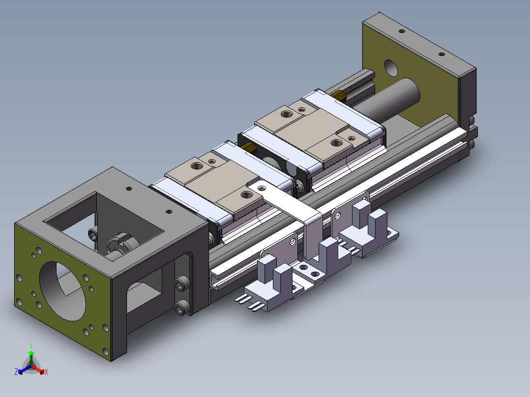 模组MK60-S2-F0正等轴测图