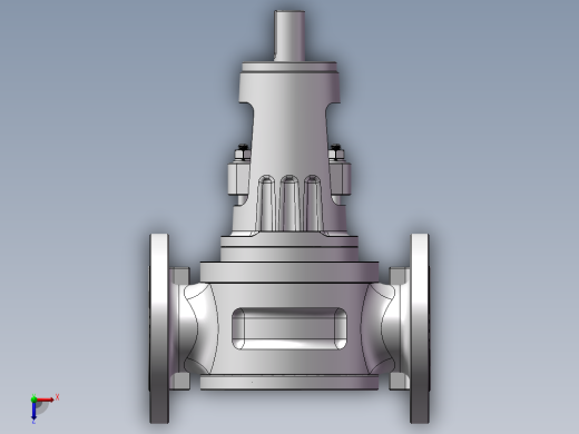 JX413-基于3D打印的齿轮油泵的设计与制作【渐开线内啮合齿轮油泵】俯视缩略图