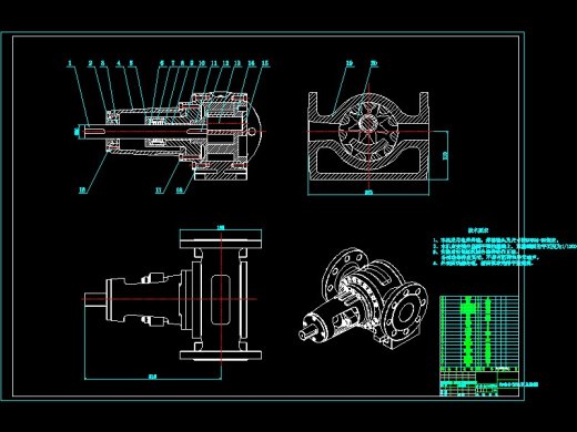 JX413-基于3D打印的齿轮油泵的设计与制作【渐开线内啮合齿轮油泵】缩略图