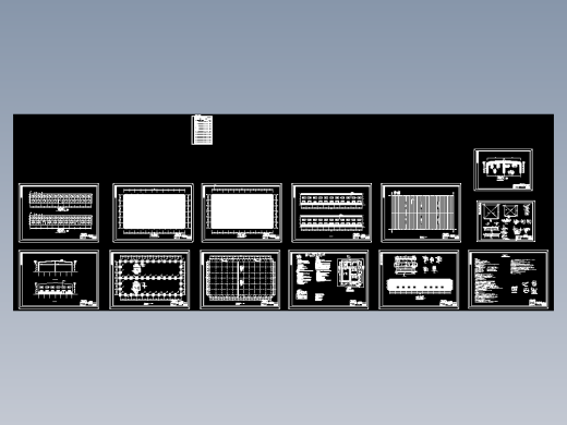 36米双跨双坡单层钢结构厂房（计算书、外文翻译、建筑、结构图）