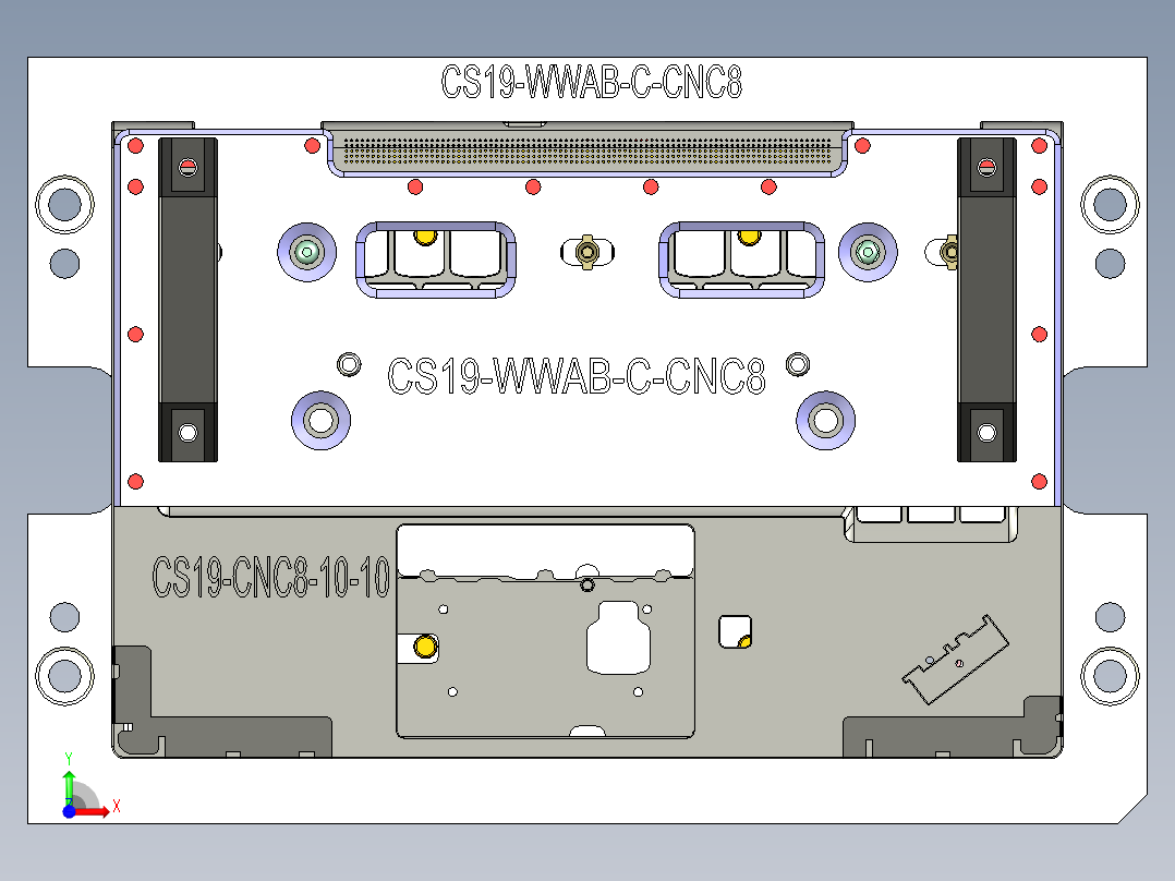 CS19-WWAB-C-CNC8笔记本CNC工装夹具三维模型-181011前视图