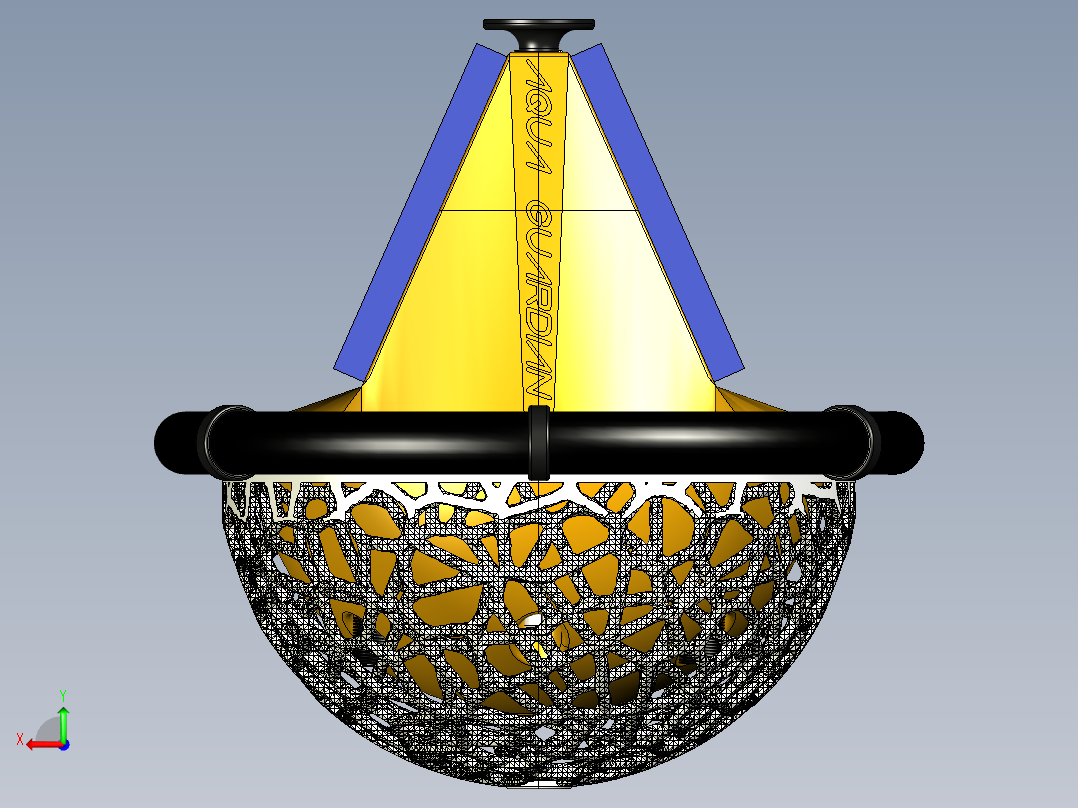 A0002642-AHS电子俱乐部 水卫士浮标后视图