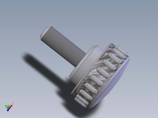 直纹把手(B型) M6×1601
