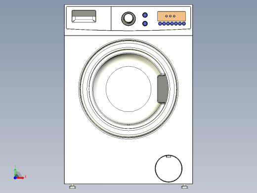 A2004630-滚筒洗衣机前视缩略图