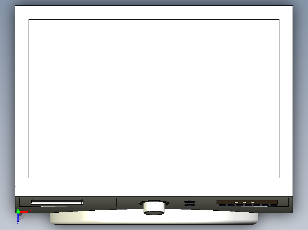 A2004630-滚筒洗衣机俯视图