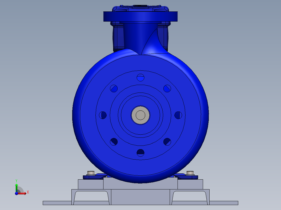 泵、水泵(49)前视图