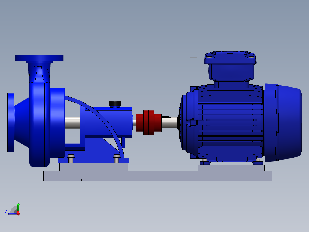 泵、水泵(49)右视图