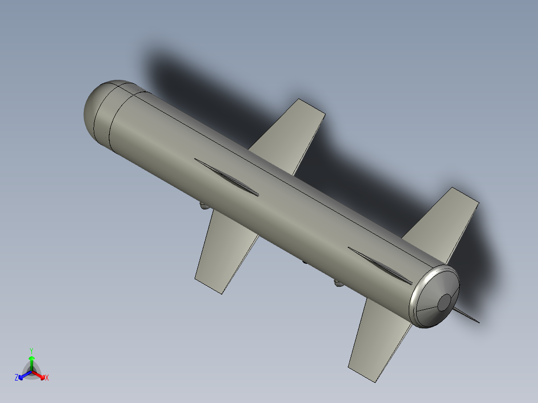 原子弹(2)正等轴测图