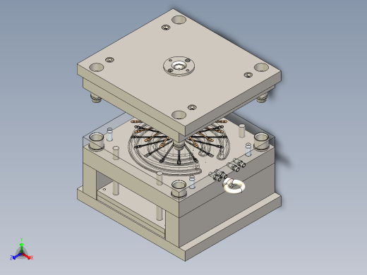 B2005292-塑料咖啡杯勺模具