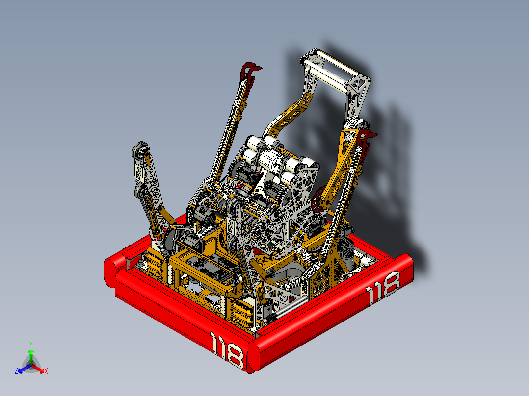 Robonauts 118 2024 机器人 - Twister主视图