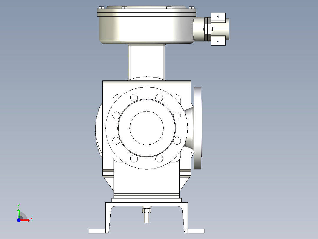 耐驰螺杆泵NM053BY02S12B(7006019-L)前视图