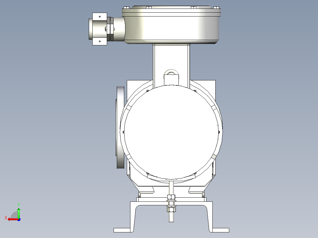 耐驰螺杆泵NM053BY02S12B(7006019-L)后视图