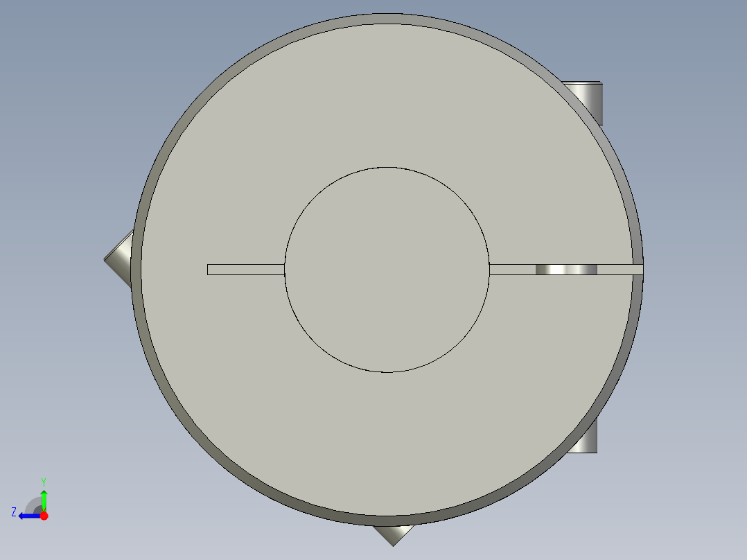 LYCA梅花联轴器LYCA-2535右视图