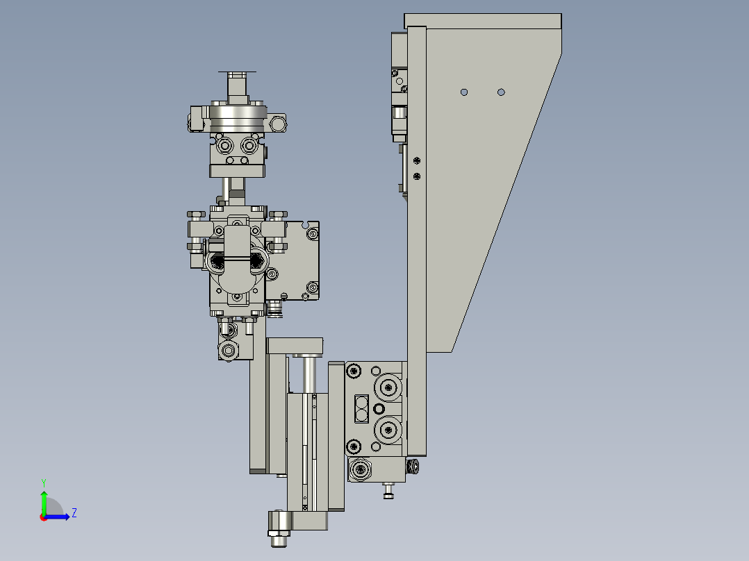 q27TLSJZ-05贴胶模组1左视图