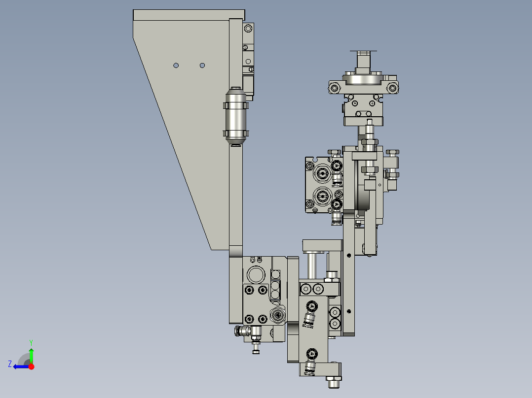q27TLSJZ-05贴胶模组1右视图