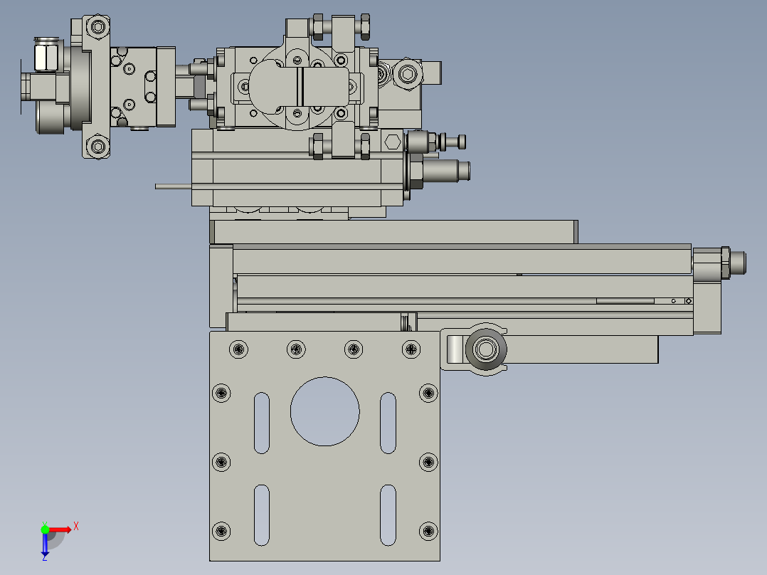 q27TLSJZ-05贴胶模组1俯视图