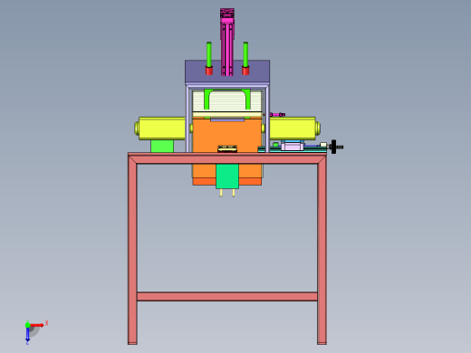 棒料平端面设备俯视缩略图