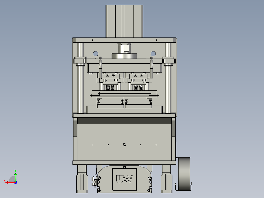 SASD02-09200-a上折组件后视图