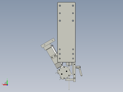 四轴点胶机半导体冷凝机构后视缩略图