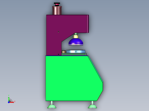 自动纸板耐破强度试验仪前视缩略图