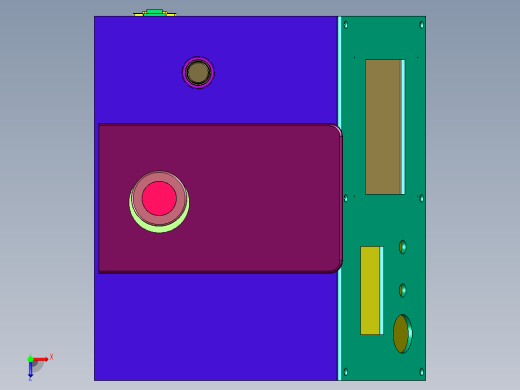 自动纸板耐破强度试验仪俯视缩略图