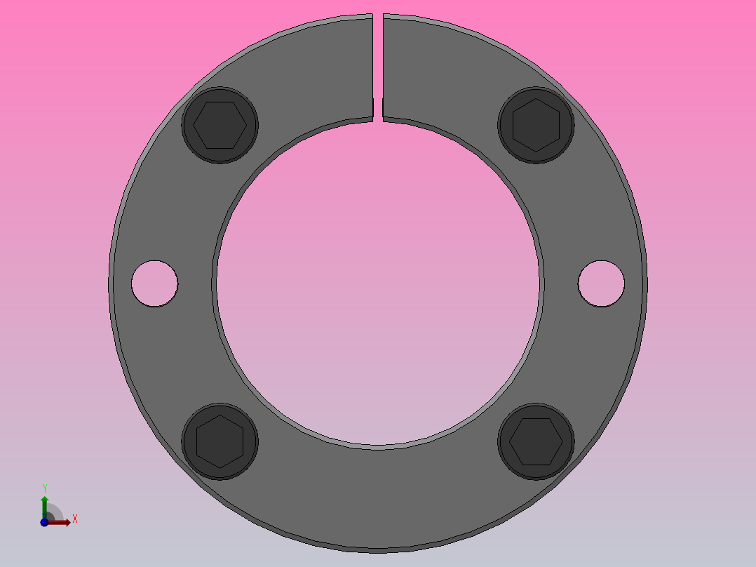 R13型胀紧联接套_R13-42-48前视图