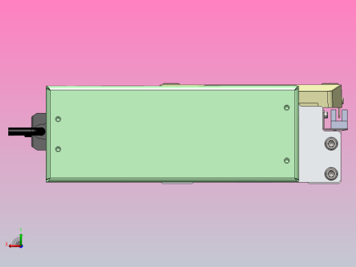 内嵌式螺杆 GTH15-750W伺服[GTH15-L10-300-BR-P750W-C2-N]丝杆滑台模组松下马达后视缩略图