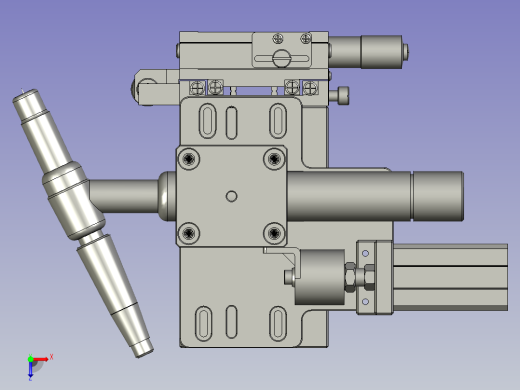 伸出枪头俯视缩略图