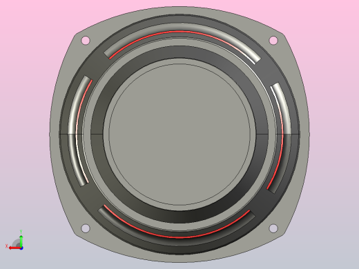 重低音扬声器后视缩略图
