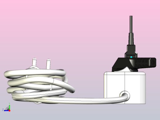USB 2.0端口多功能插头插座插排右视缩略图