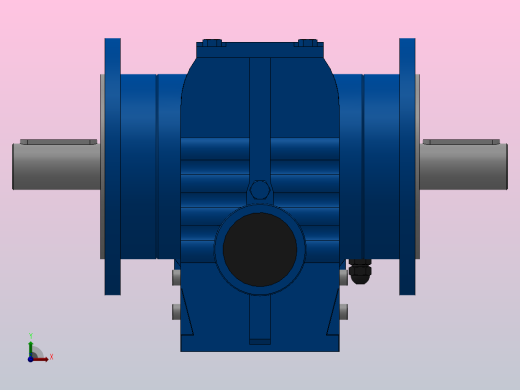 SF77R37组合式斜齿-蜗轮蜗杆减速机SF77R37-Y0.55-4P-289-M1-0°-B前视缩略图