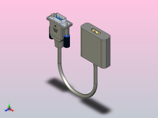 VGA+至+HDMI